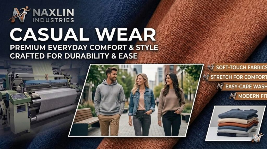 Naxlin Industries - Casual Wear, Soft-Touch Everyday Comfort & Style